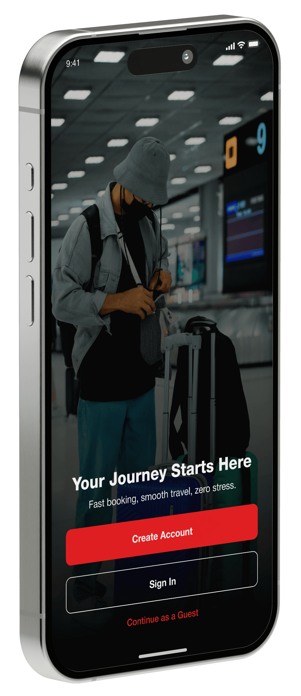 Brit Transport app screen